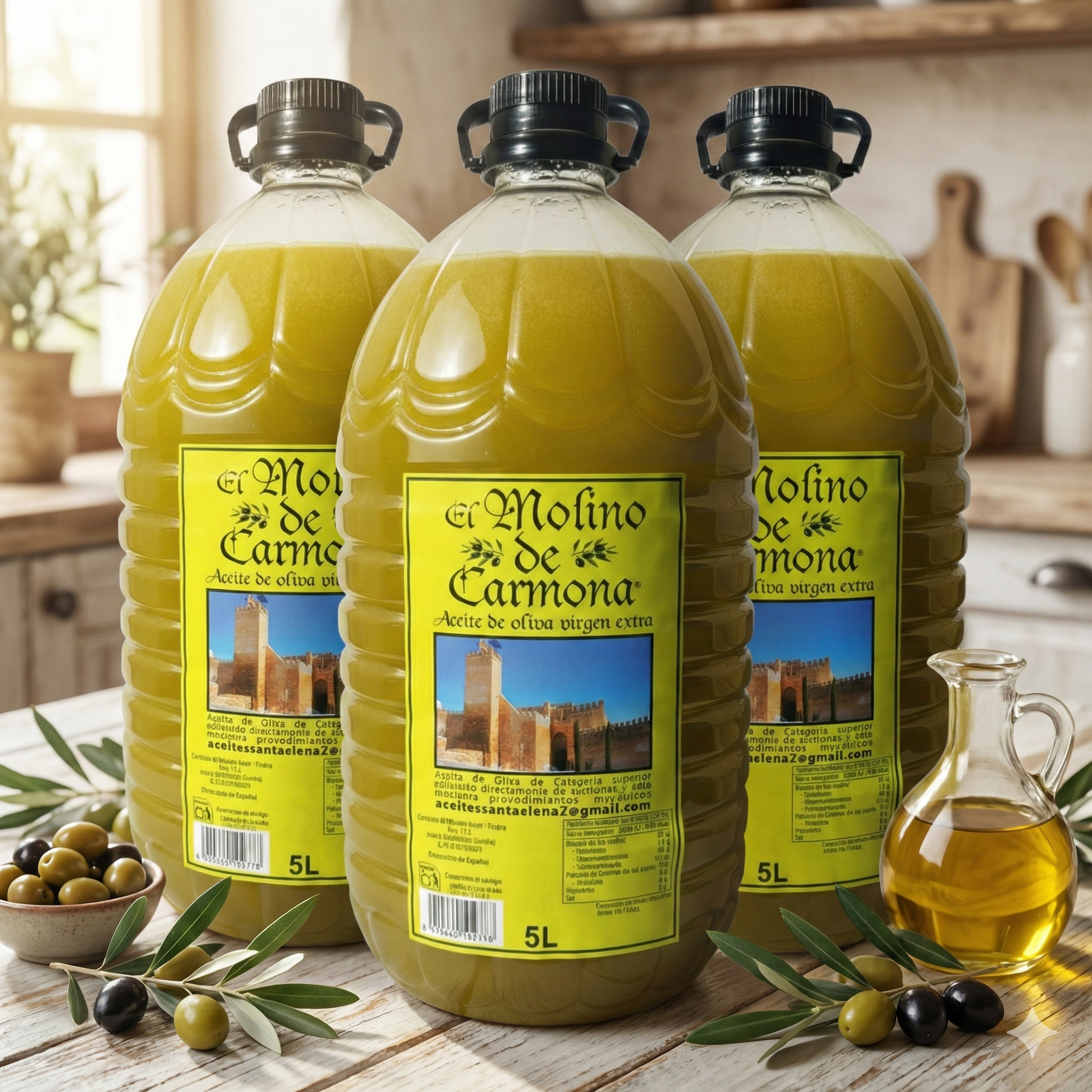 AOVE Cosecha Temprana 5 L · Sin filtrar                                  ⭐ Mejor opción
Ahorro máximo por litro